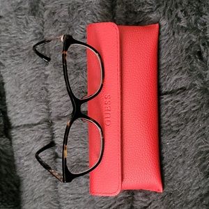 Guess tortoise eye glasses